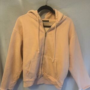 Brandy Melville Light Pink Hoodie